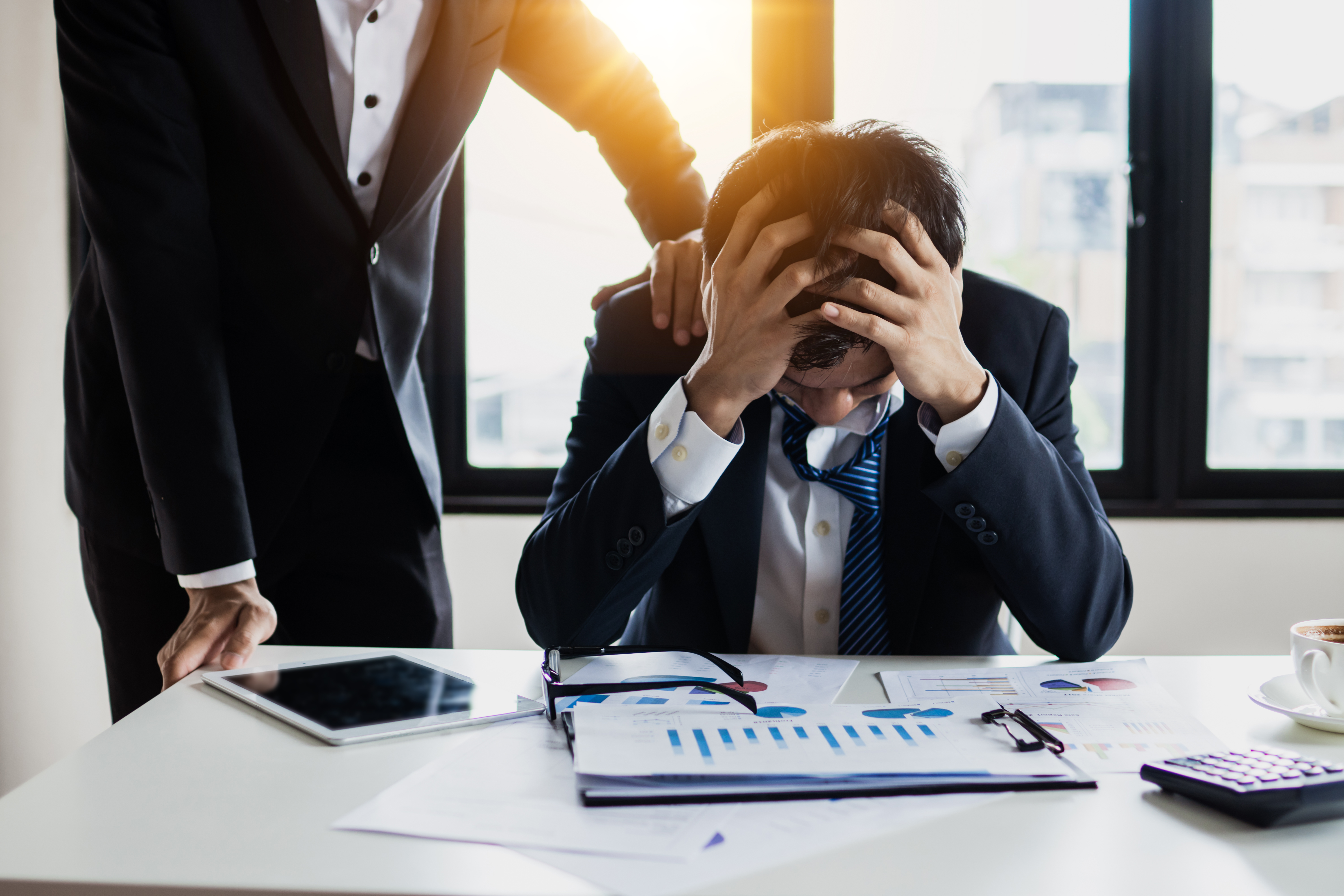 stressed out employee