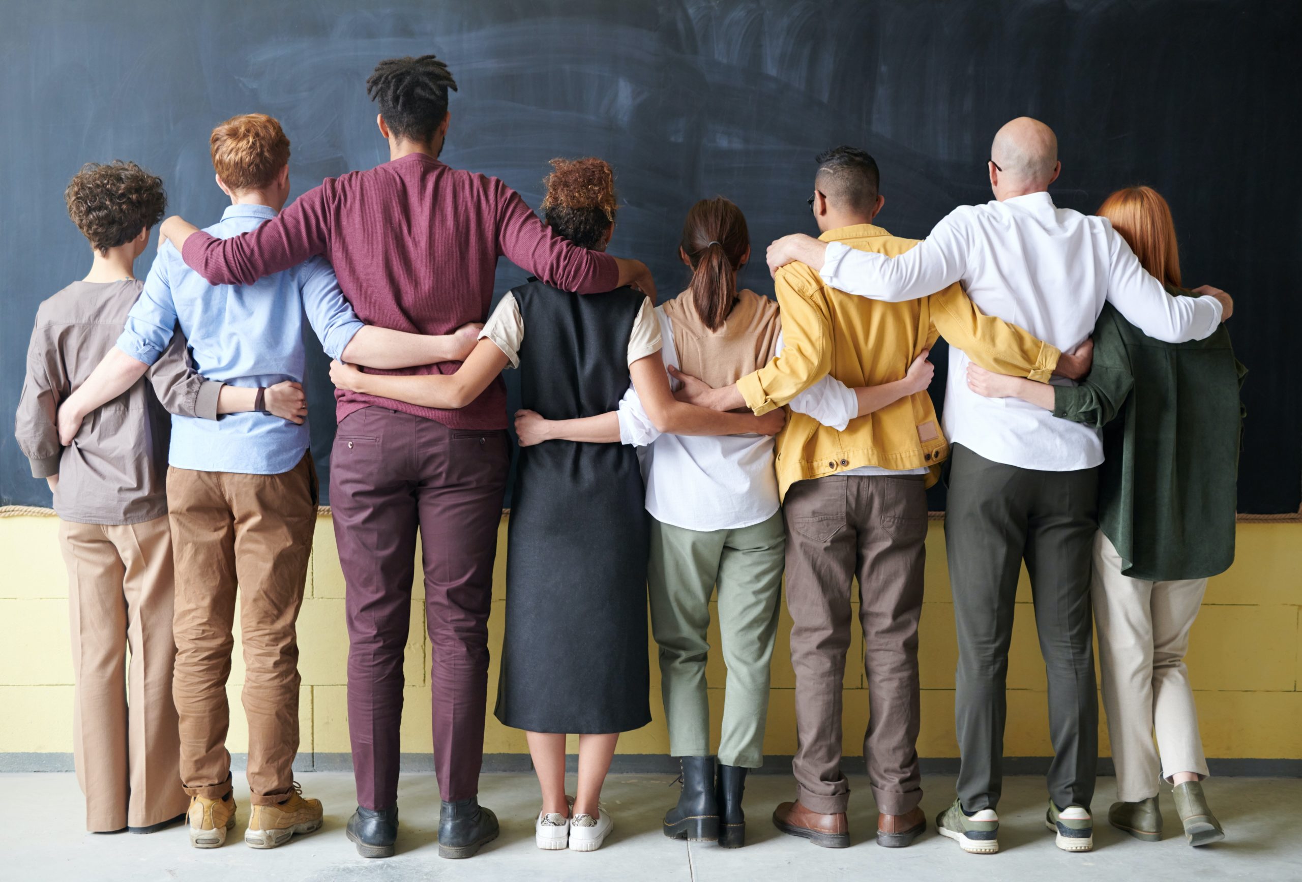 diverse group of employees